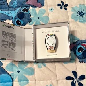 Dooney & Bourke White MagicBand with Multicolor Floral Accents